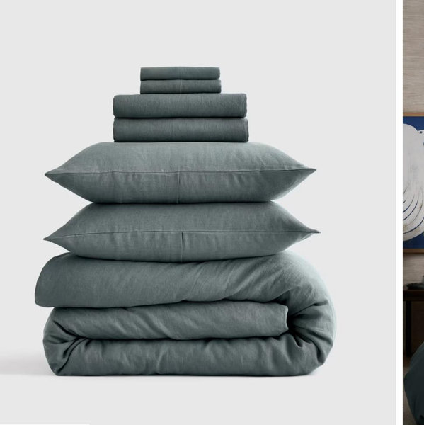 European Linen Deluxe Bedding Bundle - King