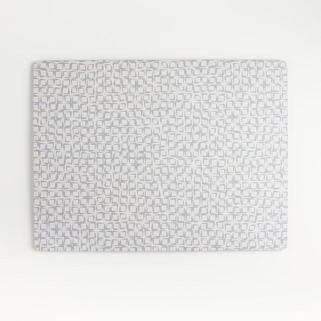 Dwyer Grey Easy-Care Hardback Placemat