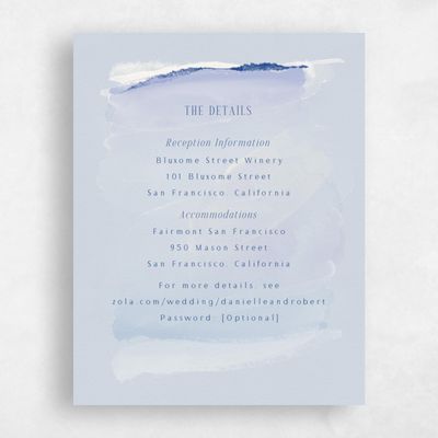 Blue Summer Wedding Enclosure - Balla