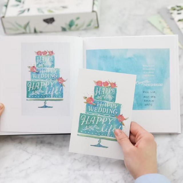 Wedding Cards Book (double cards size - up to 100)