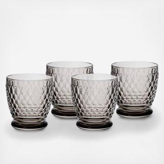 Boston Double Old Fashioned Glass, Set of 4