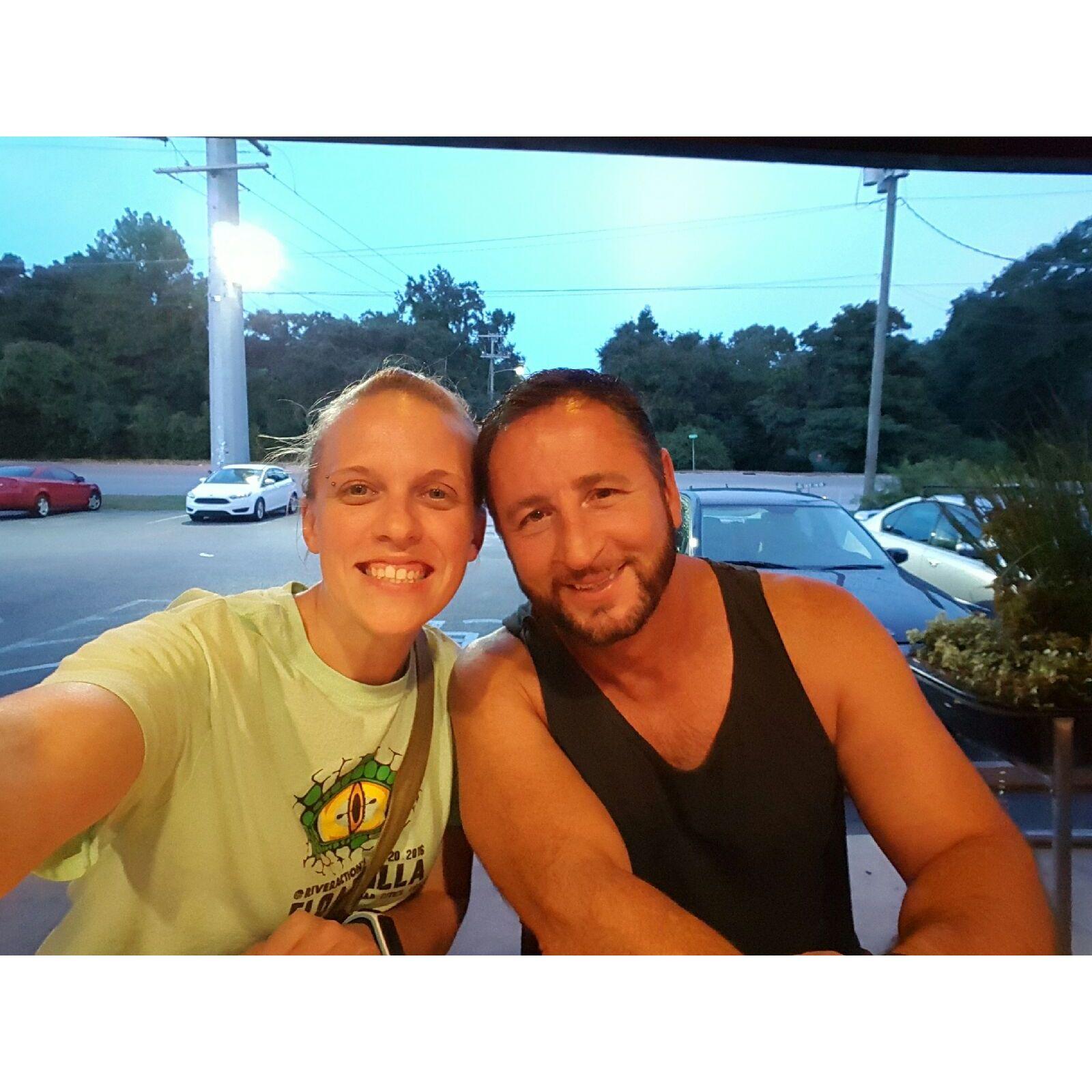 First visit to Folly Beach, SC! 2016ish.