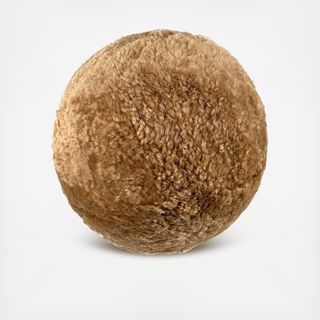 New Zealand Genuine Sheepskin Ball Pillow
