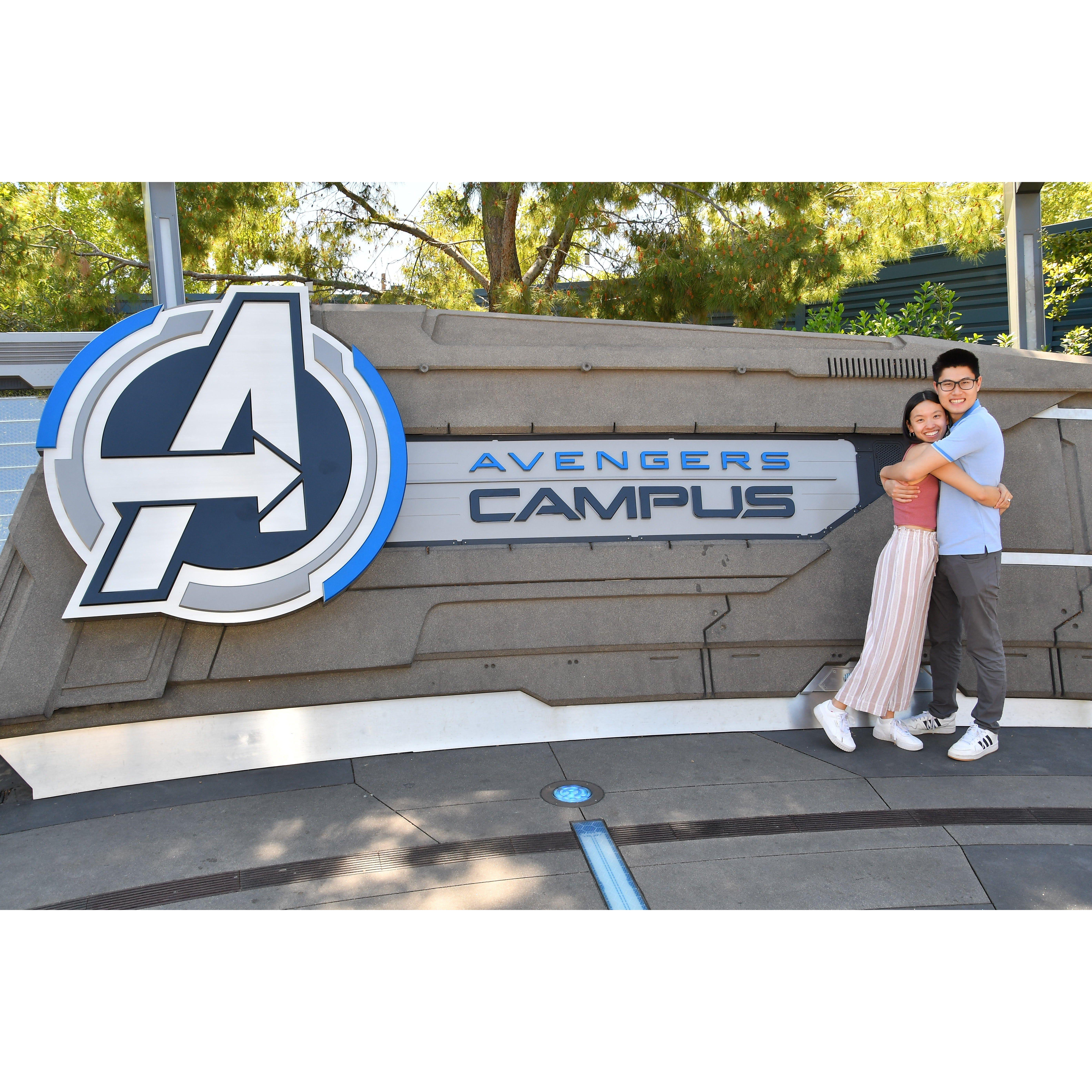 Our first trip to Disneyland together!