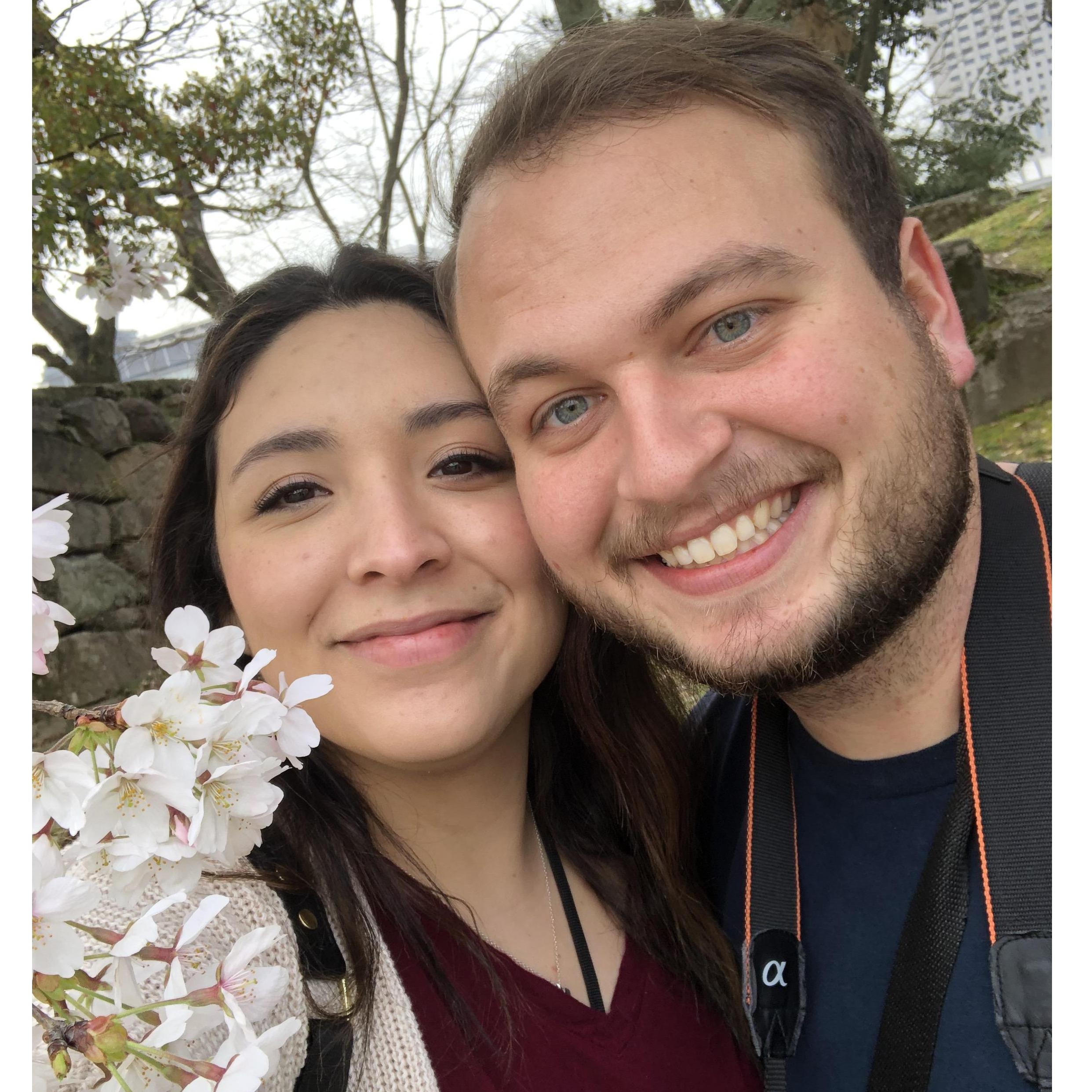 We were blessed to experience the beautiful cherry blossoms in our trip to Japan