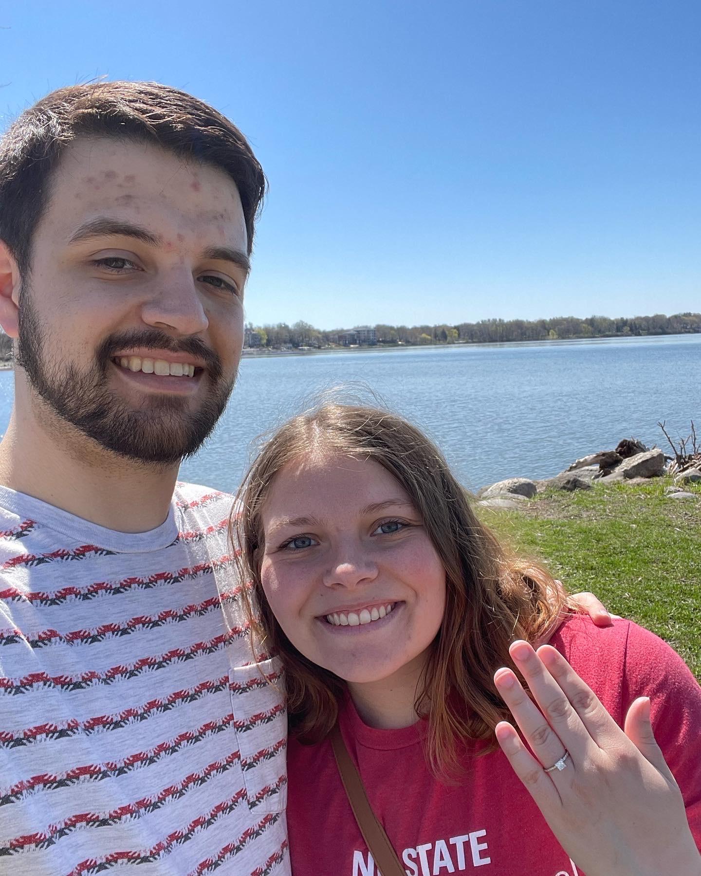 WE'RE ENGAGED!