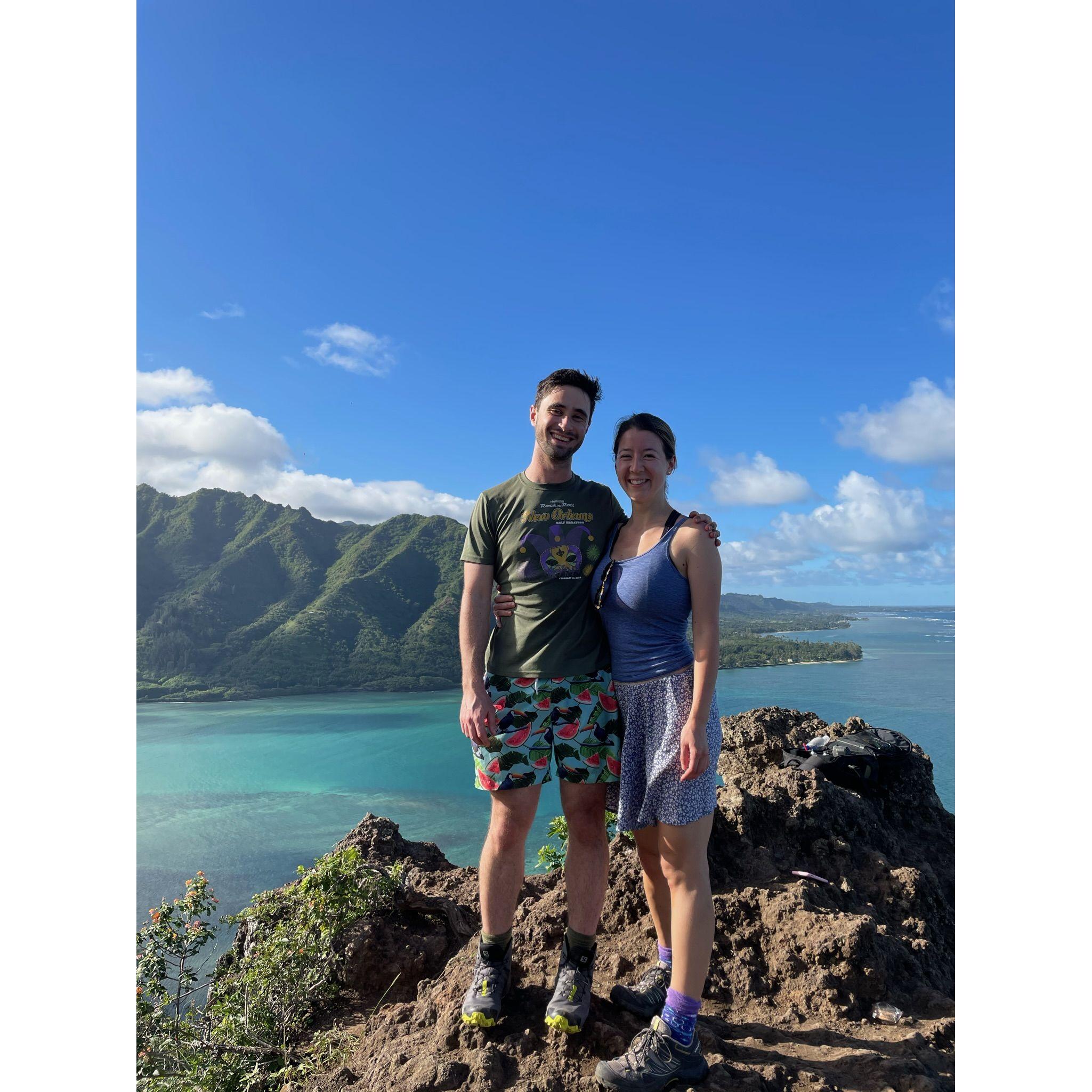 Our travel involves more and more hiking, the views really paid off in Hawaii