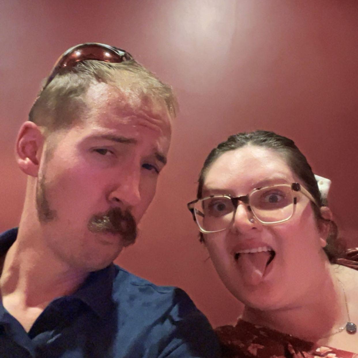 Acting silly while waiting! 
09-13-2025