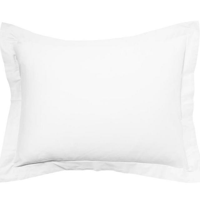 Pottery Barn White Essential 300-Thread-Count Sateen Sham, Standard