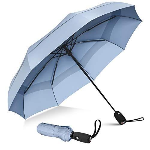 Repel Windproof Travel Umbrella with Teflon Coating