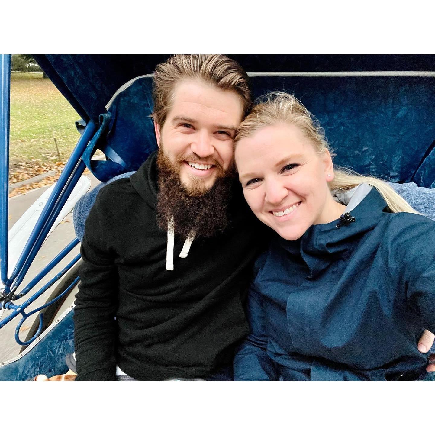 Seeing Central Park by carriage ride