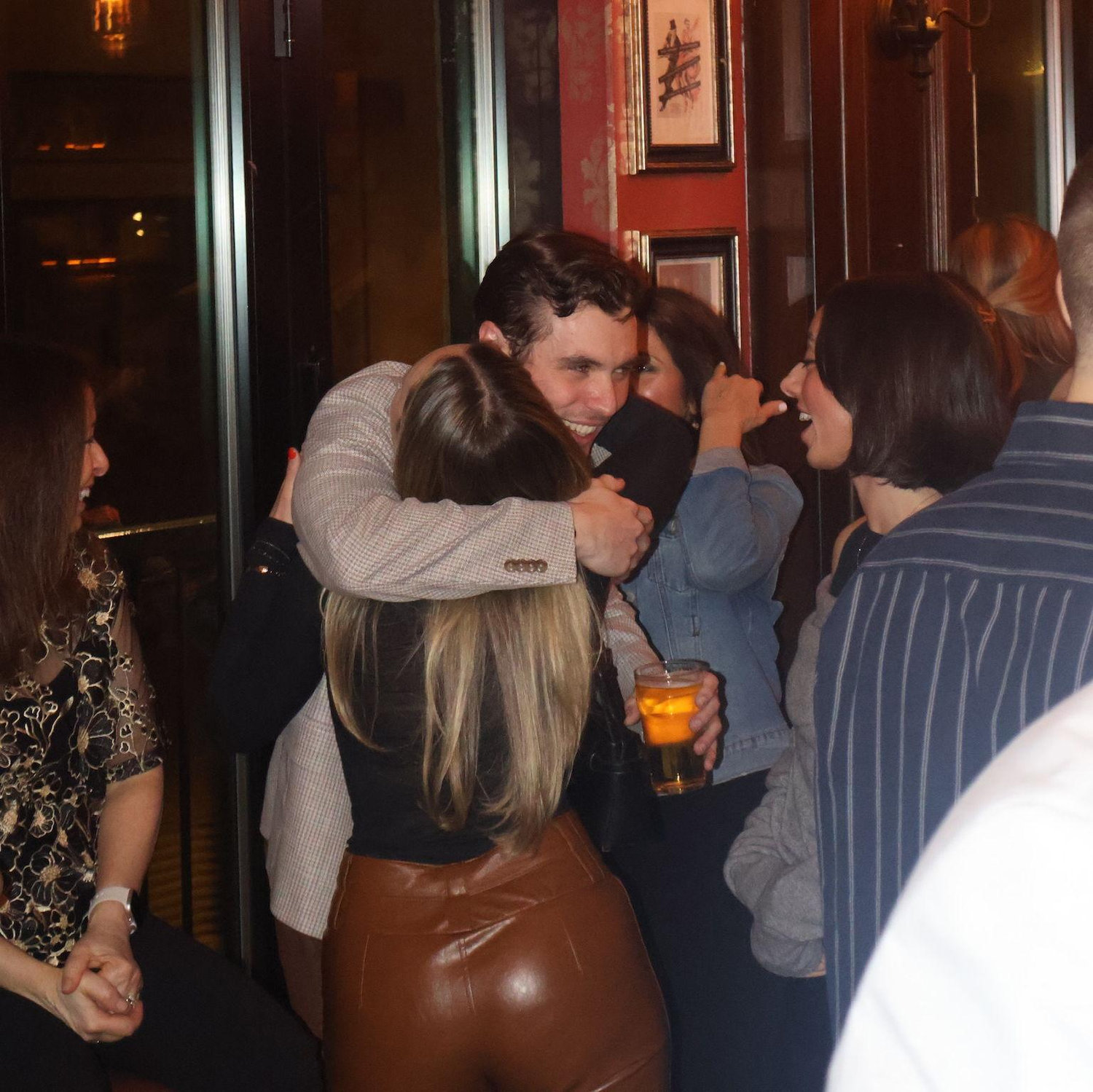 The night we got engaged!