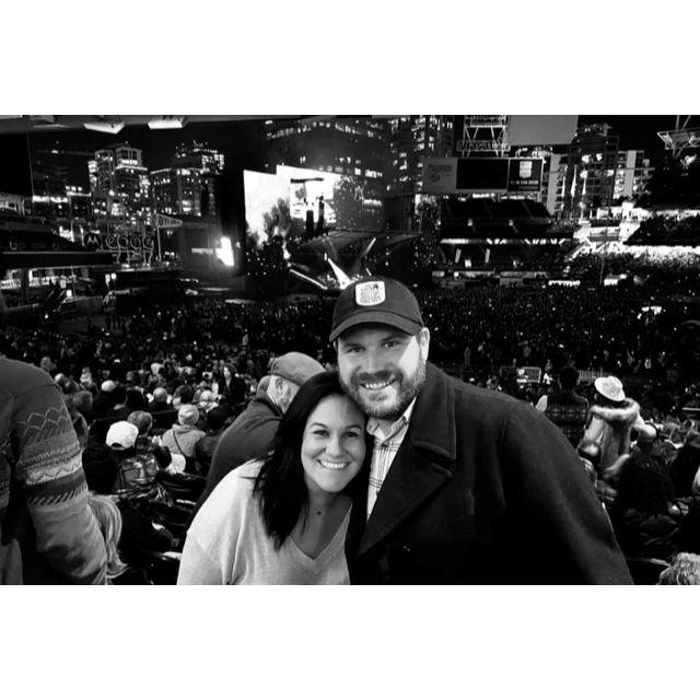 Petco Park at the Elton John concert 2022.