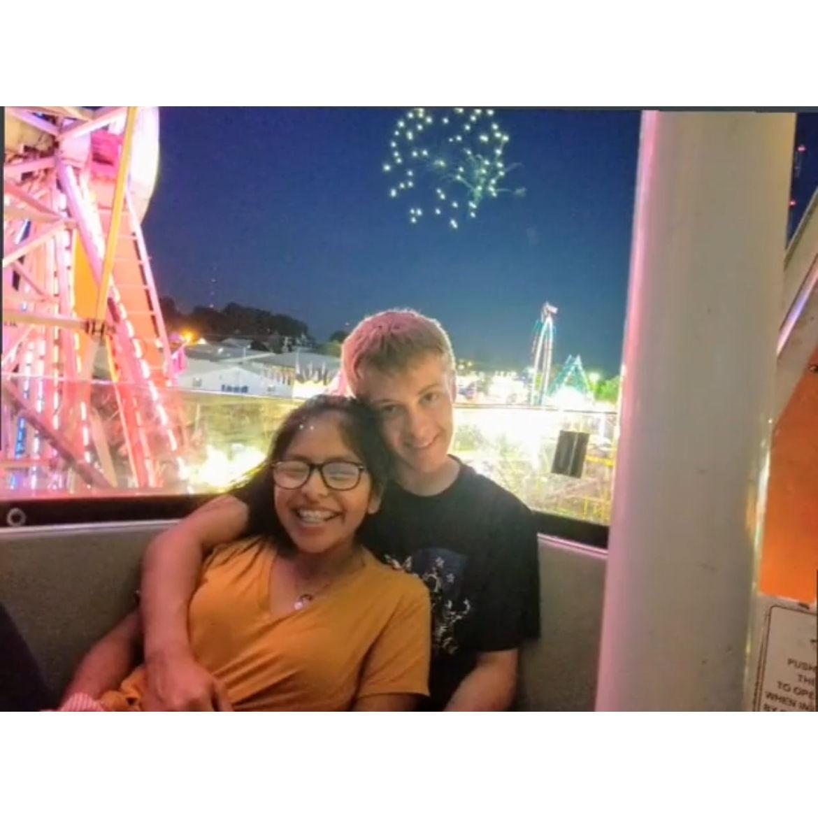 4H Fair 2019. Here we are both 16yrs old.