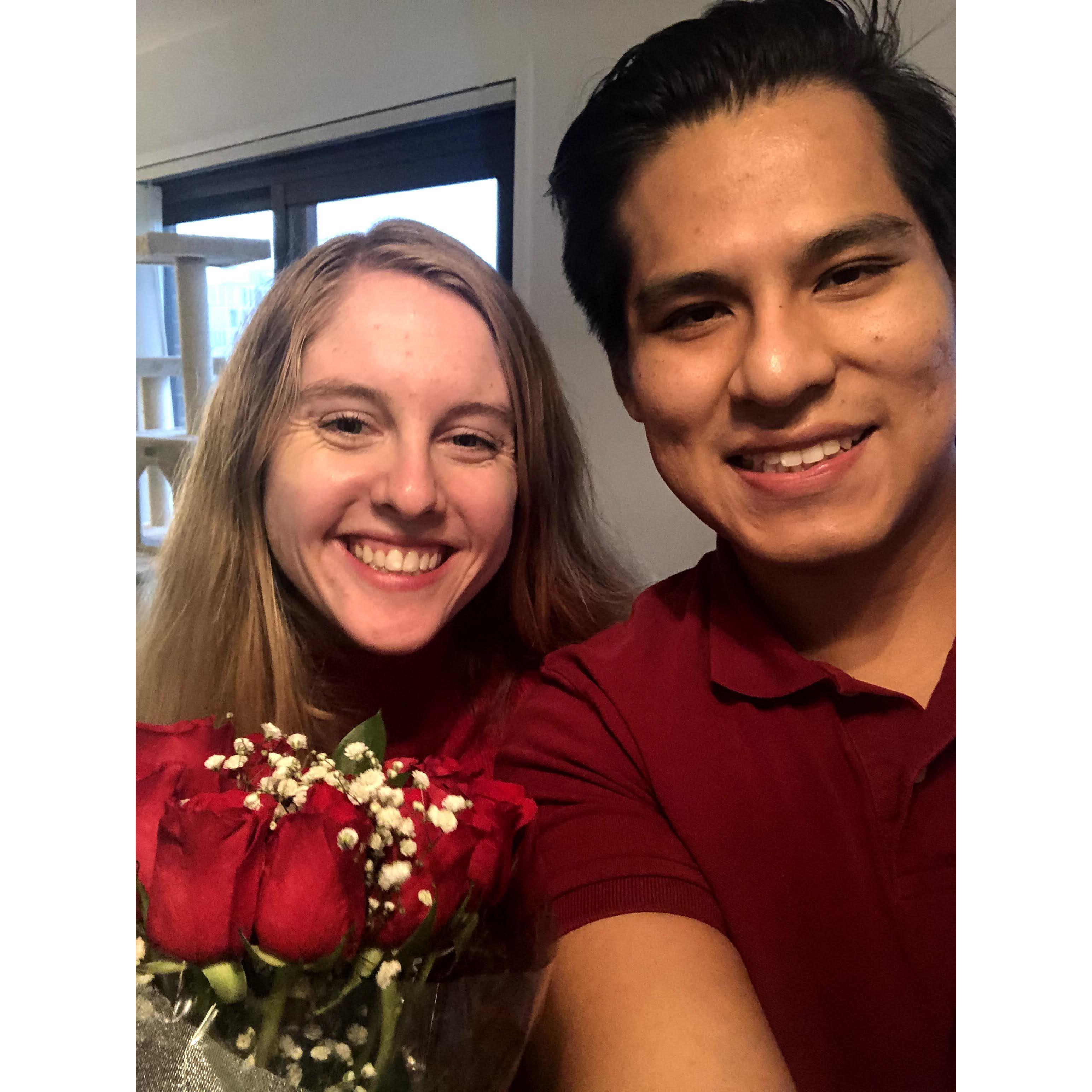 First Valentines Day together!