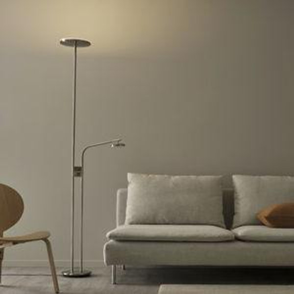 LED floor uplighter/reading lamp