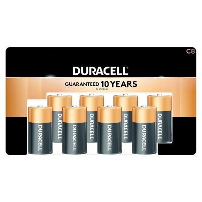 Duracell Coppertop C Batteries - 8ct