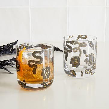 Spooky Double Old Fashioned Glasses (Set of 2)