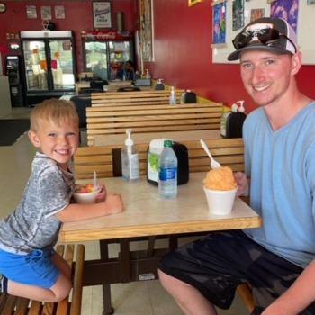 We both share a love for ice cream!