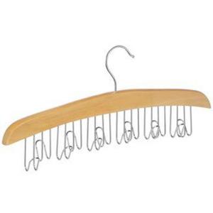 Whitmor -  Natural Wood Belt Hanger