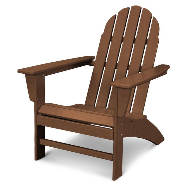 POLYWOOD® Vineyard Adirondack Chair in Teak