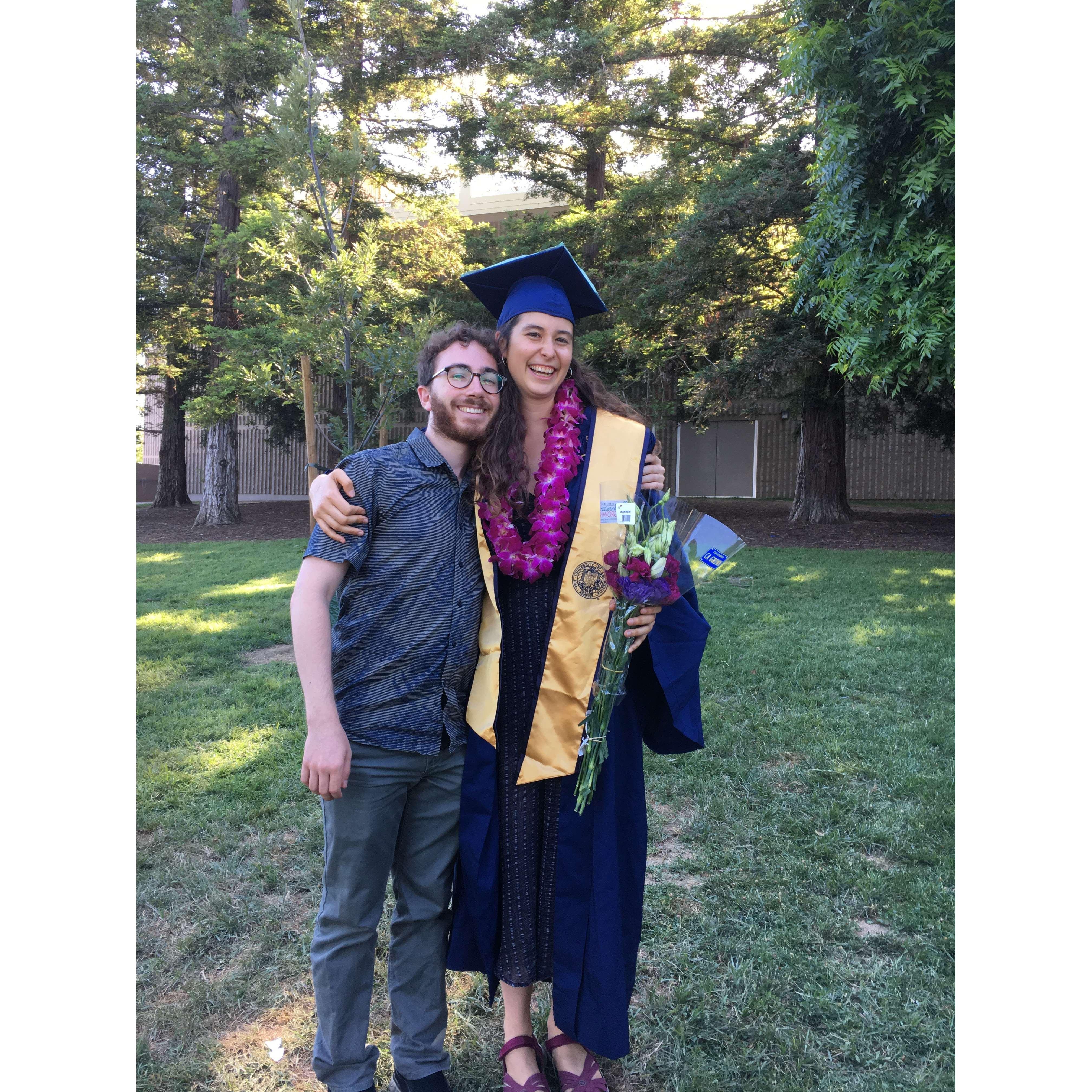 Erica's graduation from UC Davis