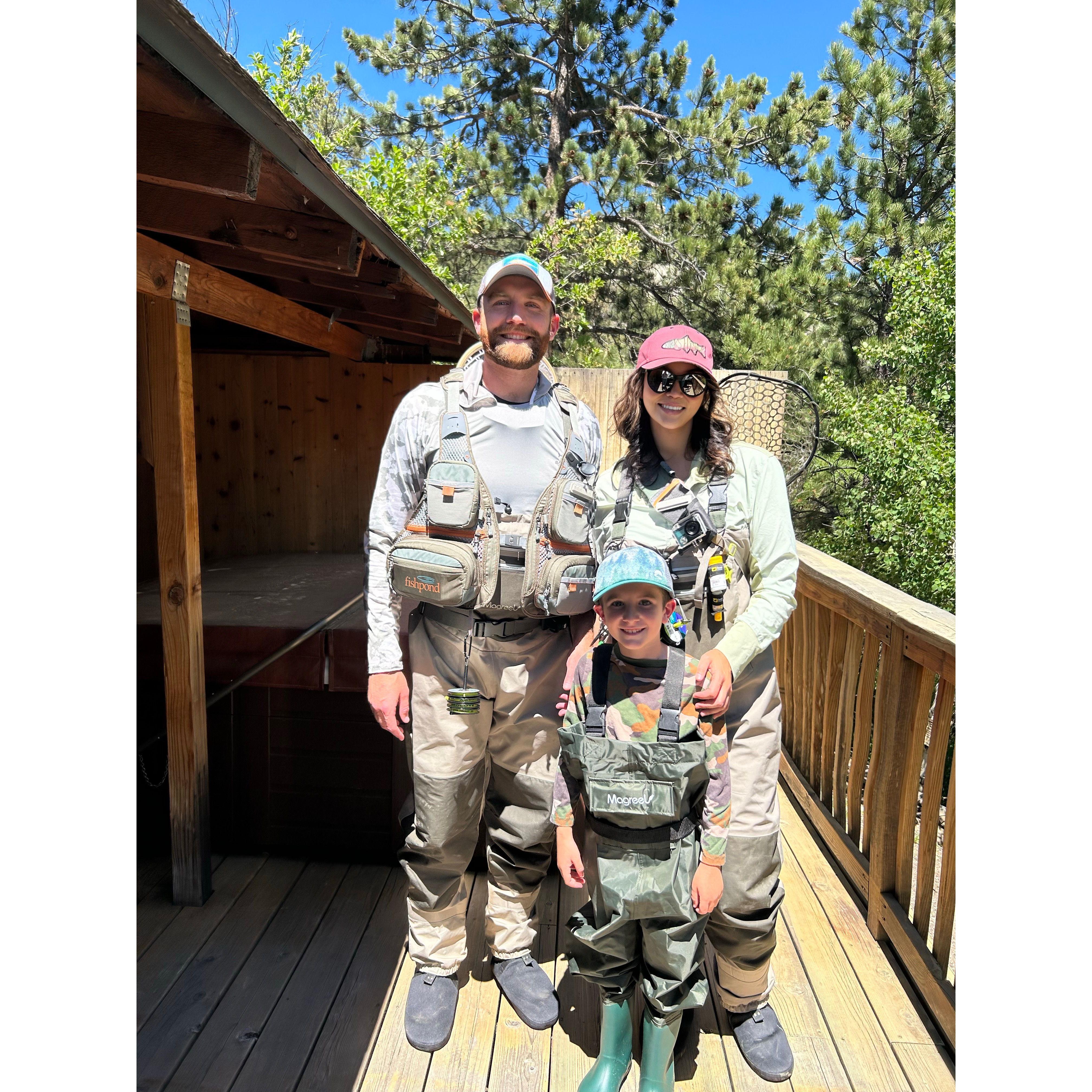 Our first Fly fishing trip!