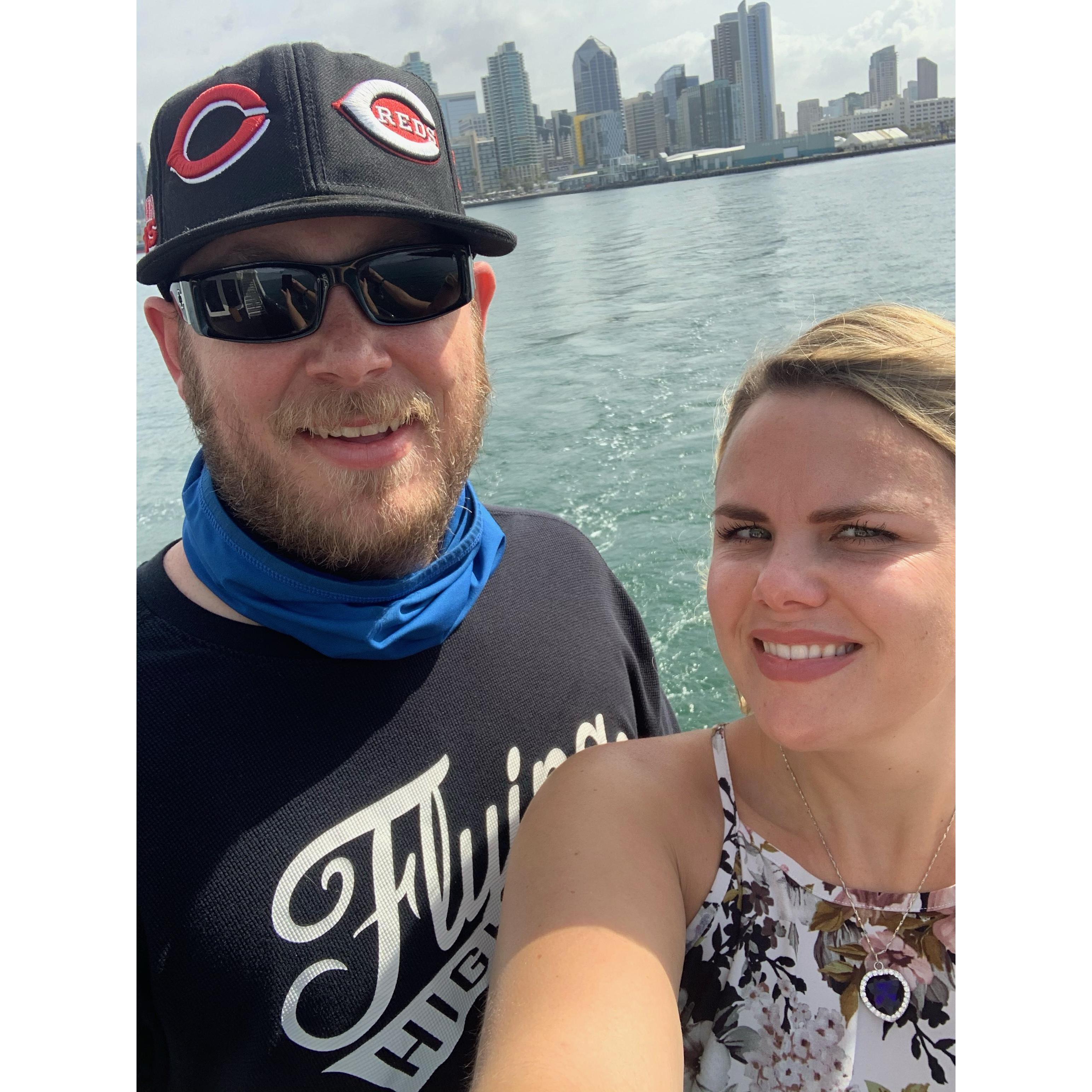 Surprise brunch cruise for Valentine's Day in one of our favorite places, San Diego