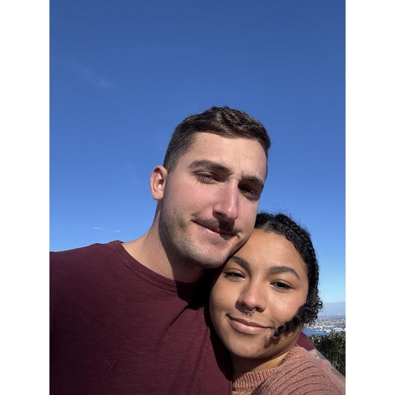 We went to the Cabrillo National Monument, and that's when I knew we would be together forever.