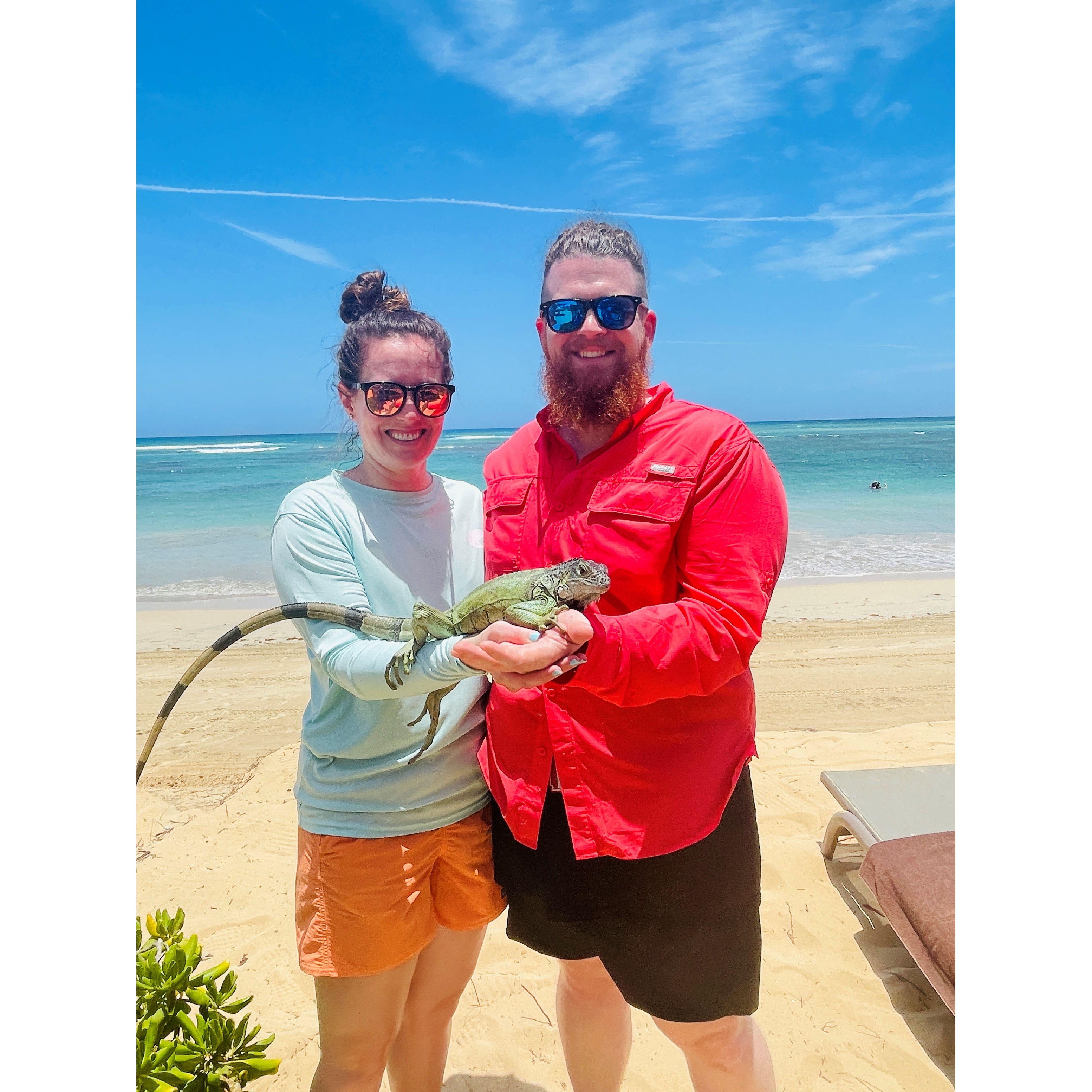 Our first vacation together.