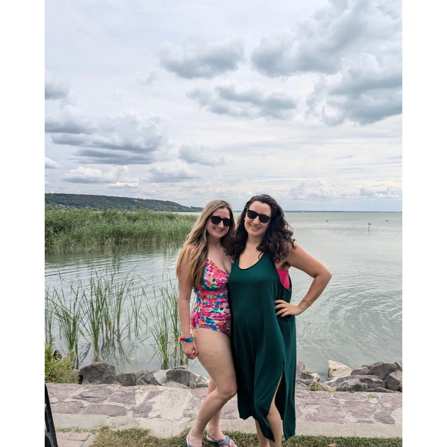 At Lake Balaton in Hungary