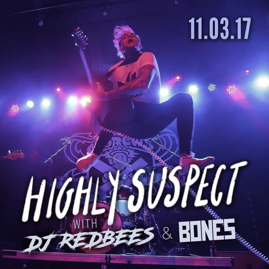 Highly Suspect is where it began. Charlie came across them when searching for music on iTunes & Leigh heard them on the radio. Both immediately bought tickets for their upcoming show in Providence.