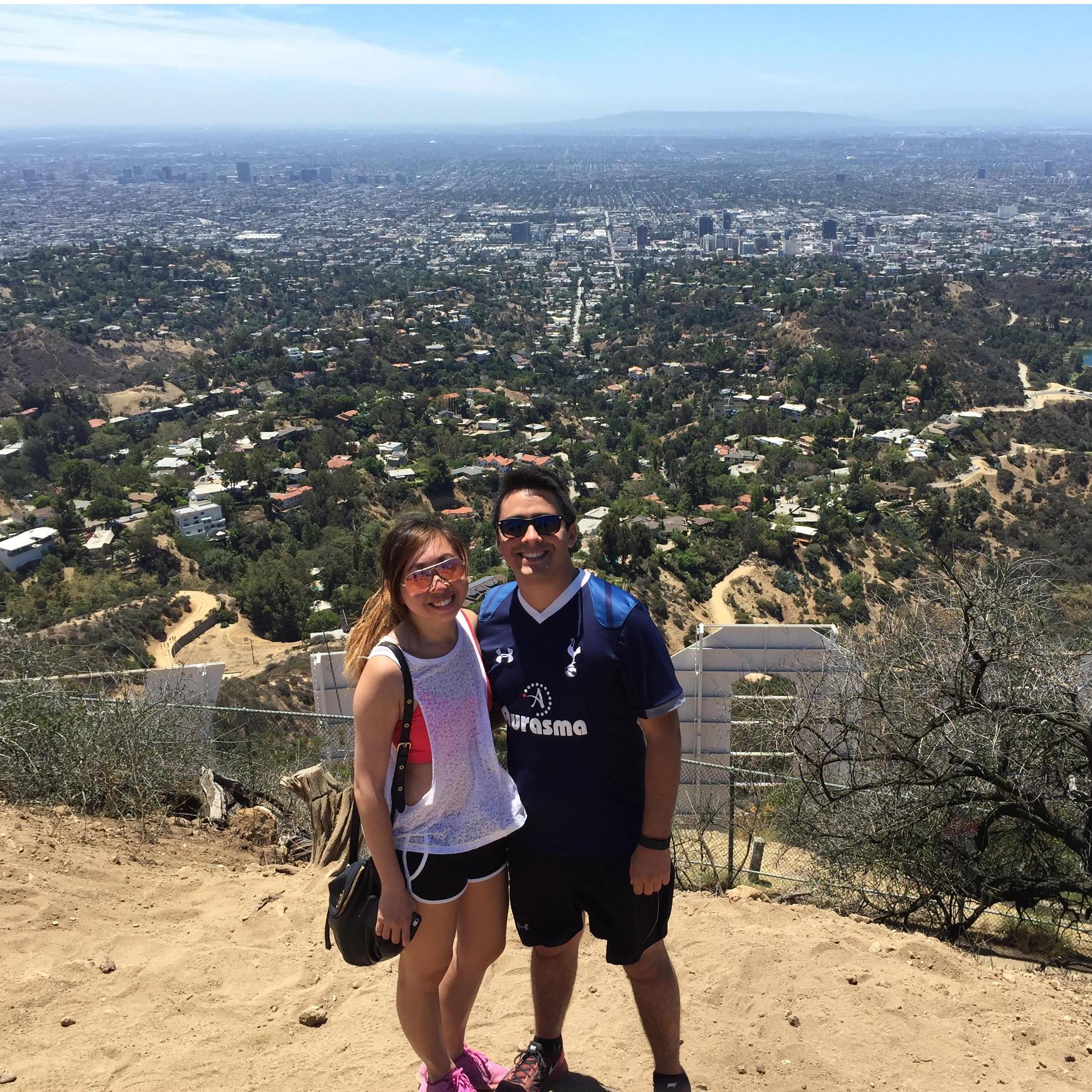 Hiking the Hollywood sign