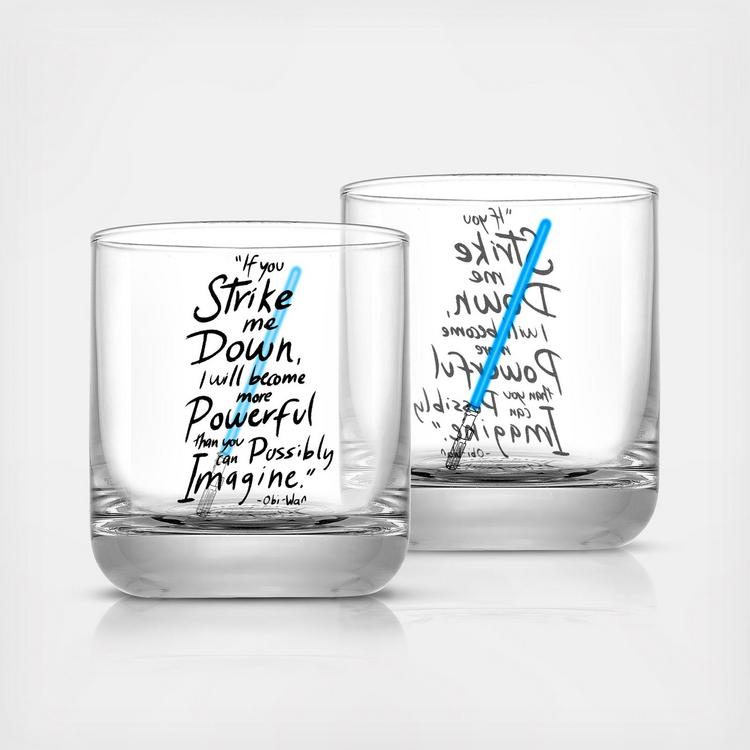 short drinking glass set