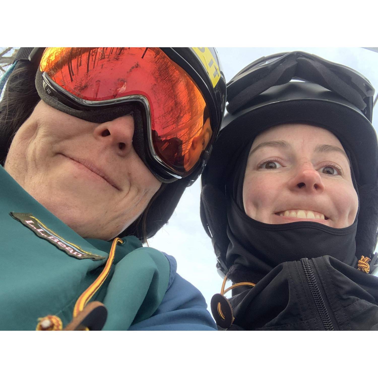 Hi from a chairlift.