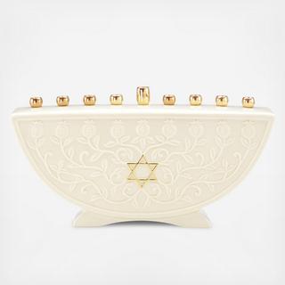 Judaic Blessings Menorah