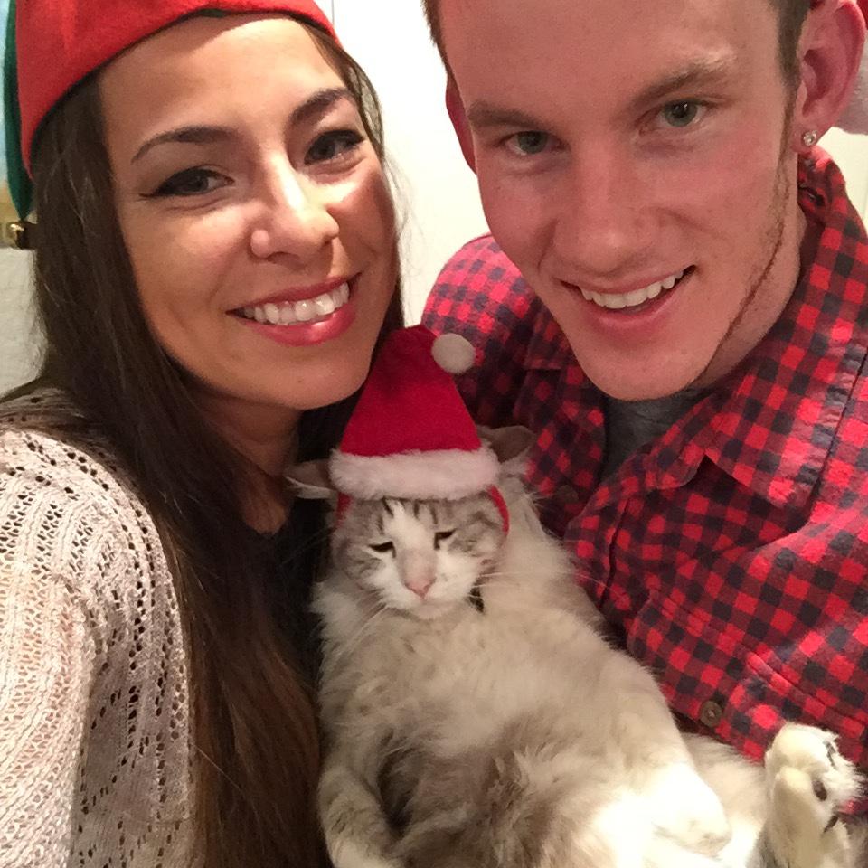 Our first holiday family photo.
2016