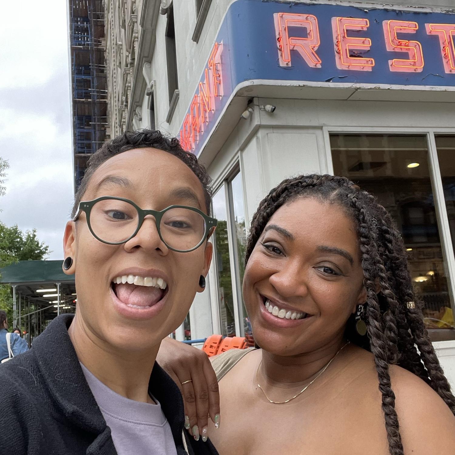 Ashley's first trip to New York
