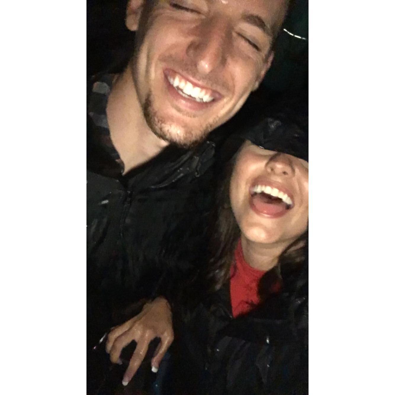 The night we got drenched at the Kenny Chesney concert!
