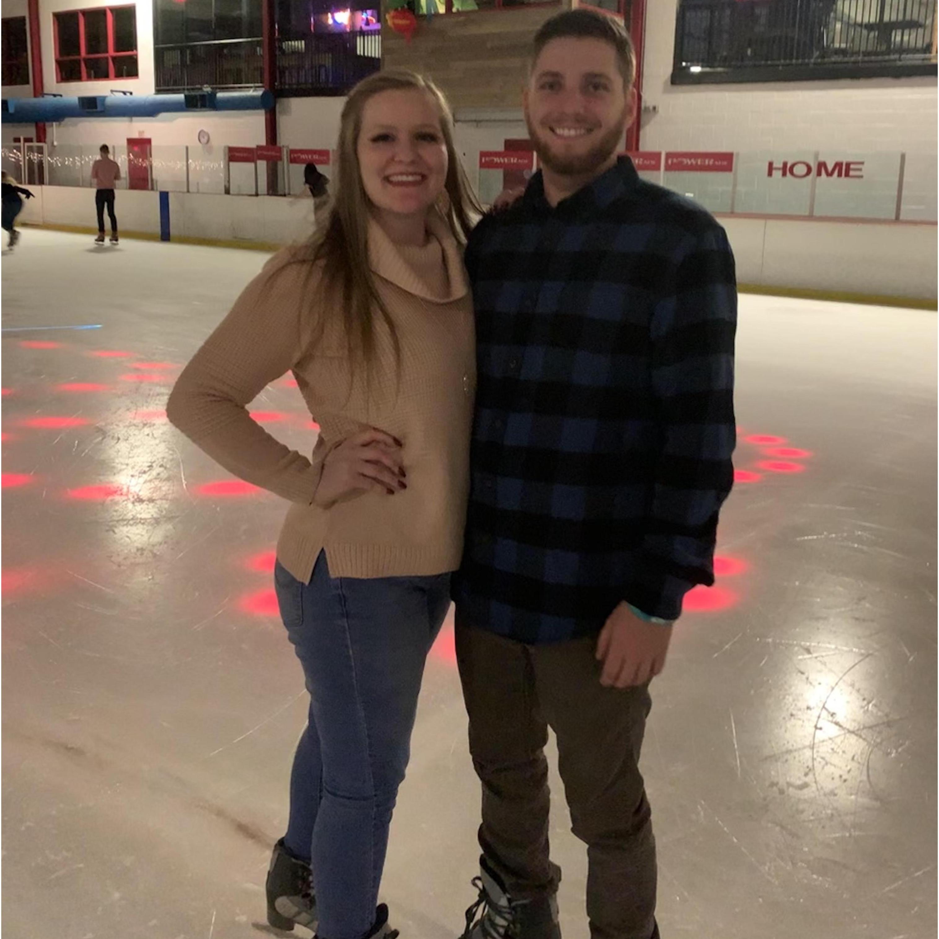 First time iceskating December 2019