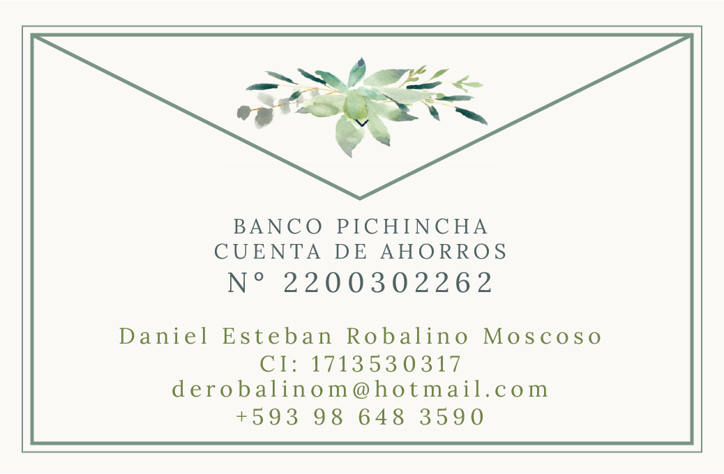 The Wedding Website of Daniel Robalino and Janahina Reascos