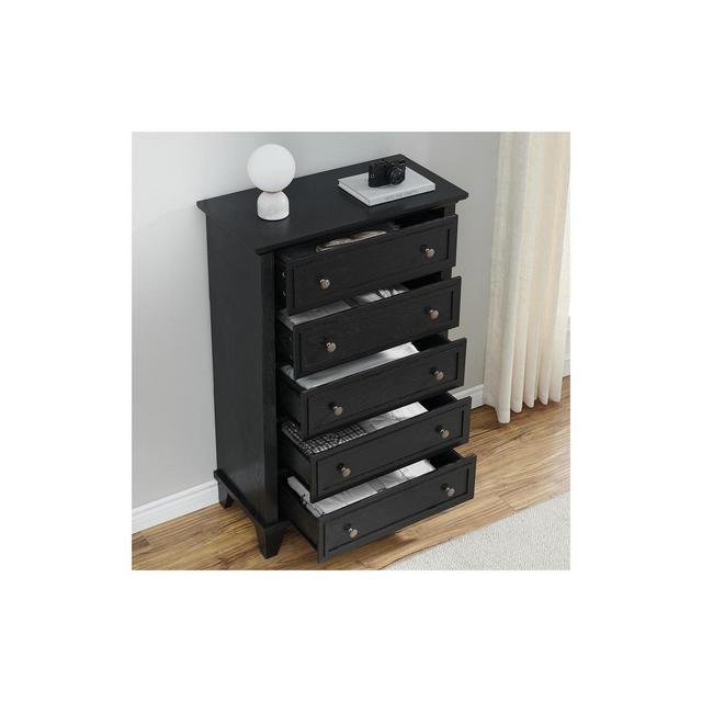 5 Drawer Dresser for Bedroom