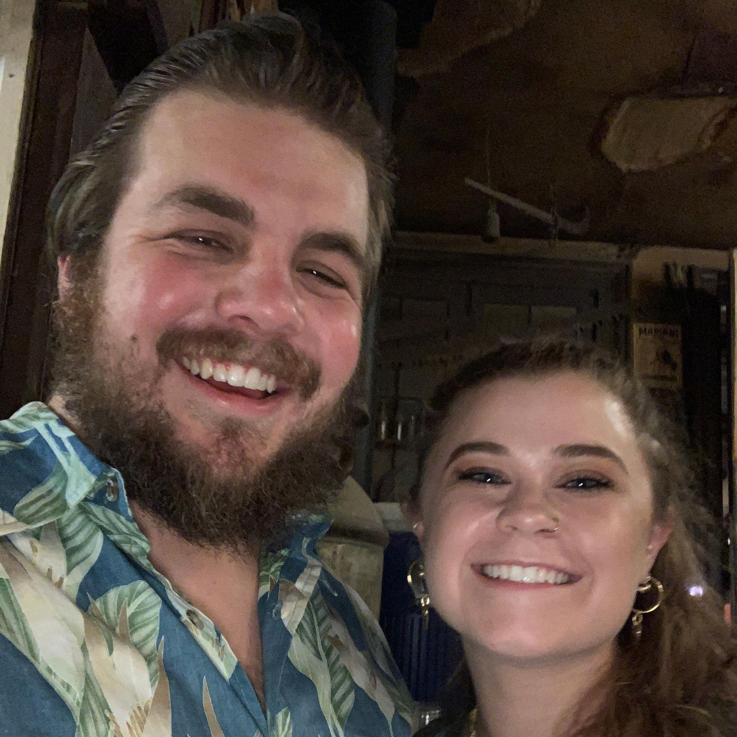 The first night we hung out in 2019. Met up at the Genoa Bar. 5 years later, we got engaged at the same place.
