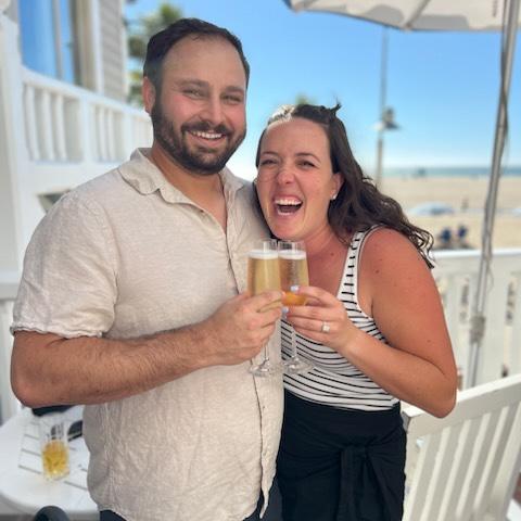 The best day when Adam proposed to Maddy in Santa Monica!