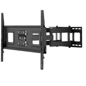 Best Buy essentials™ - Full Motion TV Wall Mount for 47–84" TVs - Black