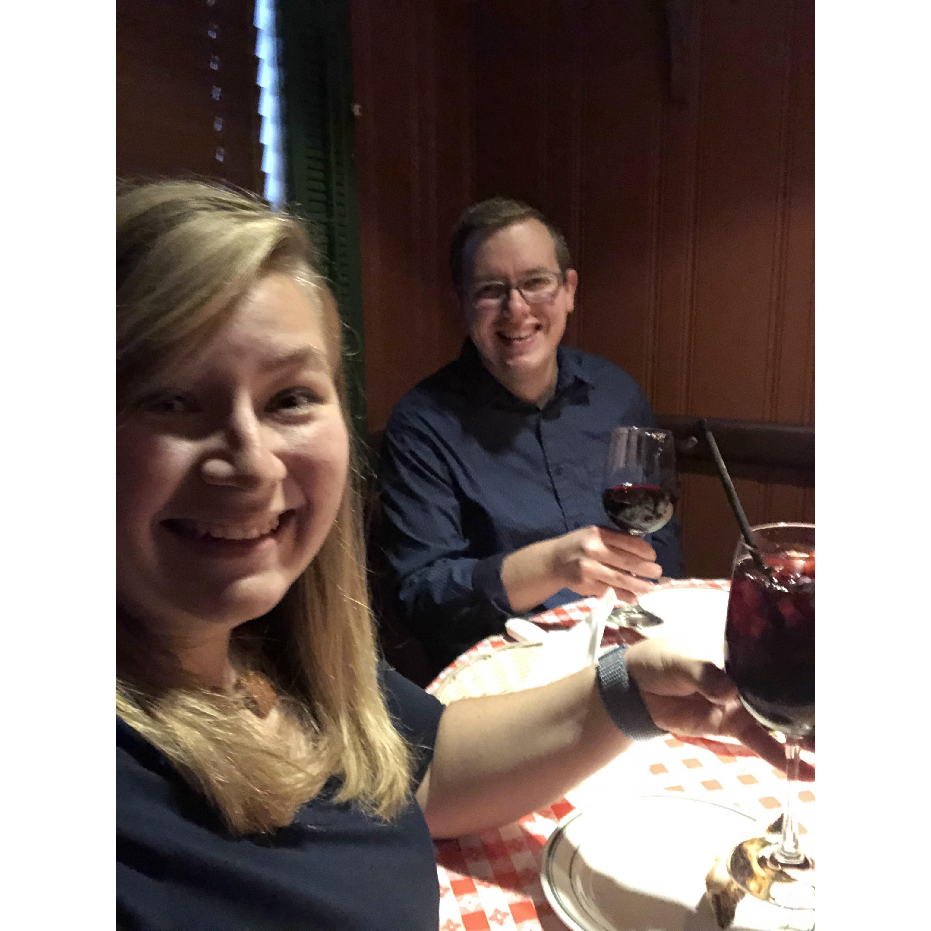 Another Birthday celebration for Tyler's 29th at his favorite restaurant, Gabriella's in OKC.