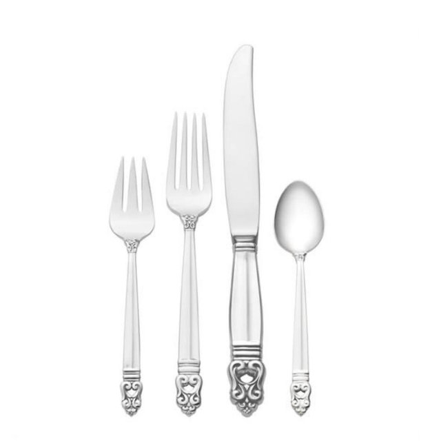 Royal Danish Sterling Silver Flatware Set (8 count)