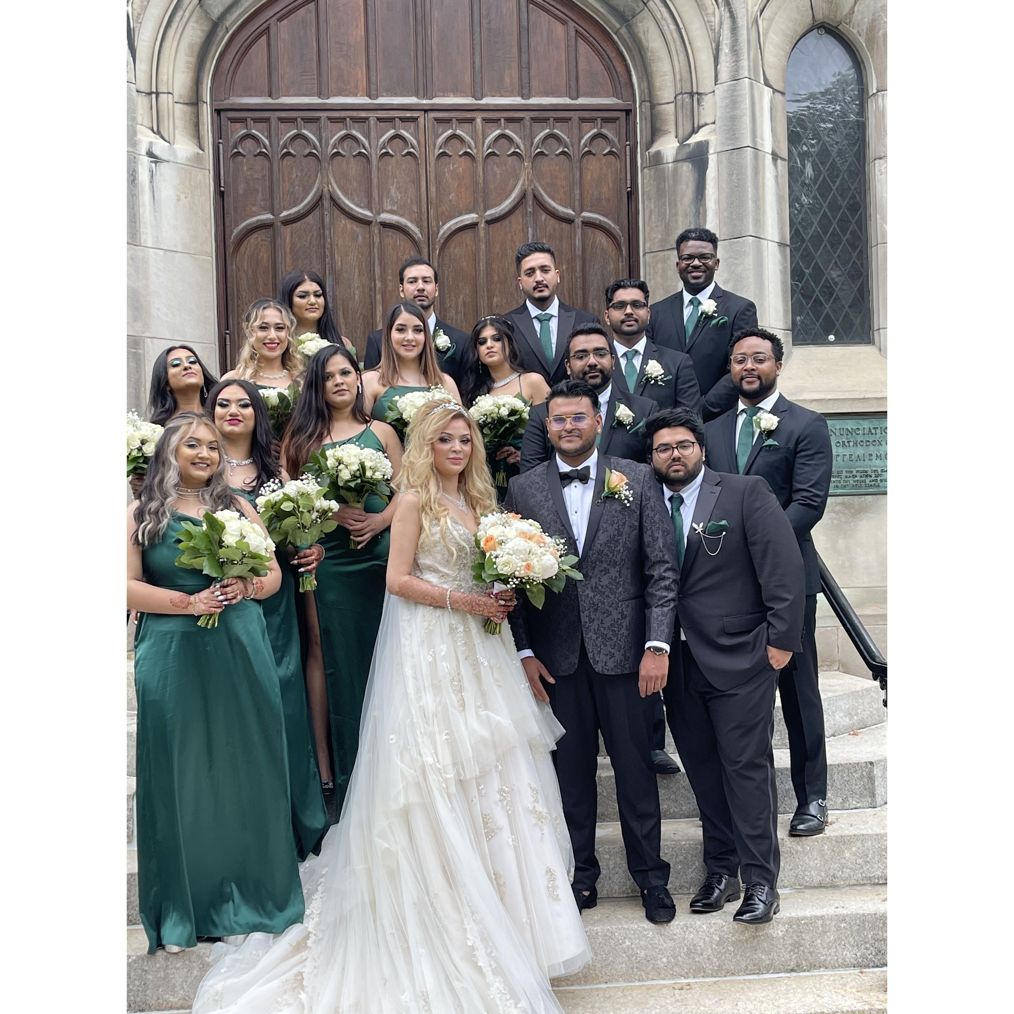 Laila & Hanan's wedding, we had a great time.