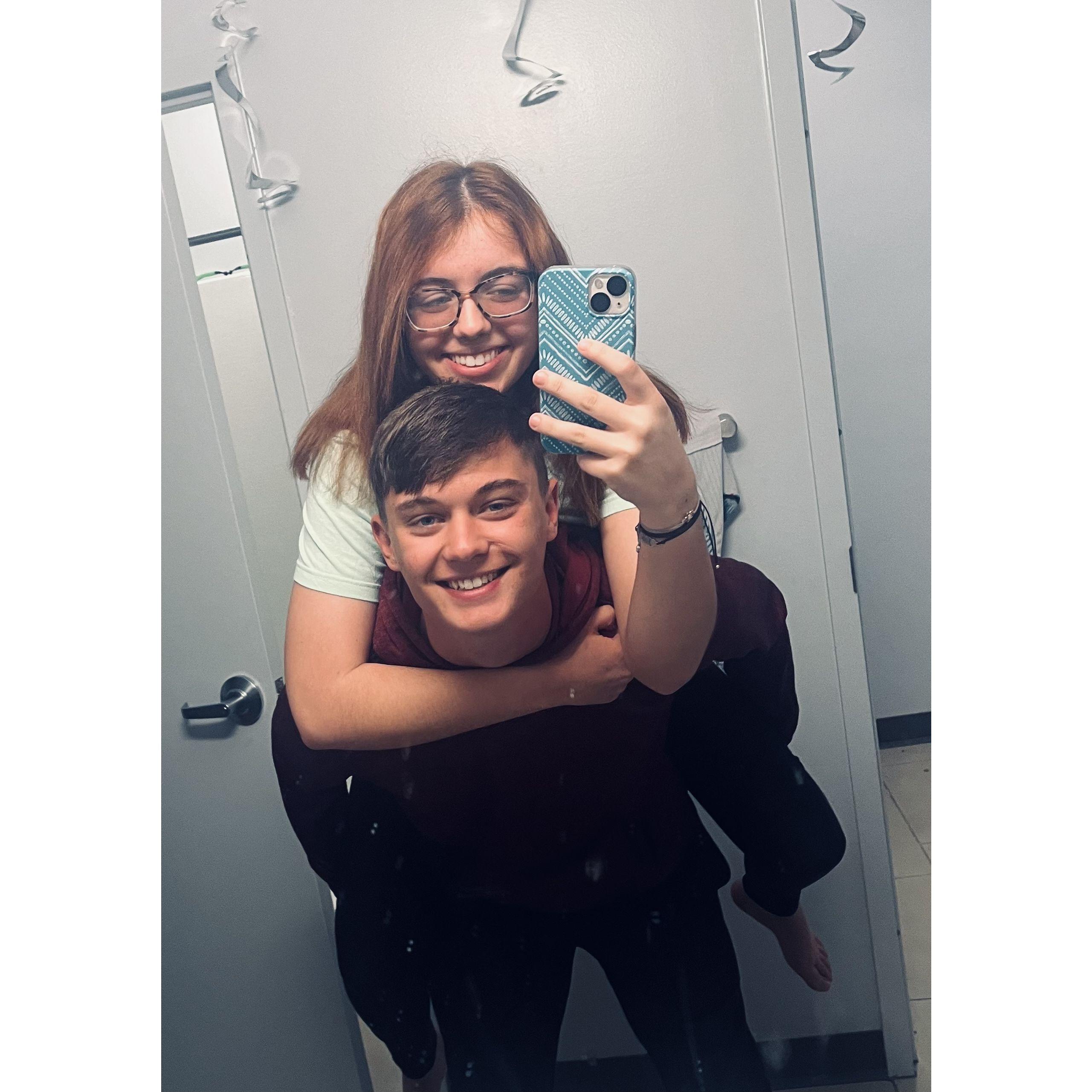 Date night in the dorms