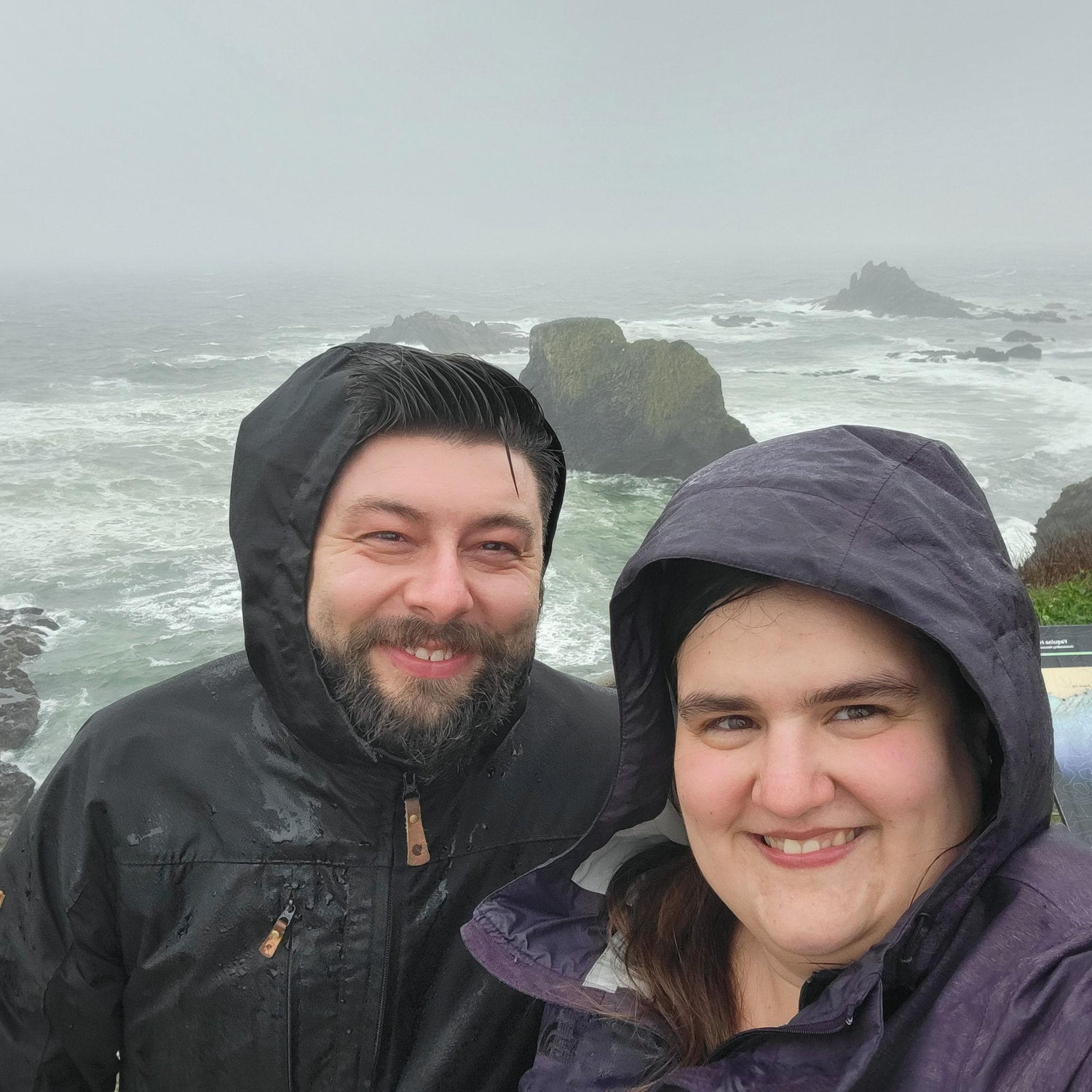 Still raining on the Oregon Coast